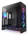 NZXT OBUDOWA H9 FLOW RGB+ MIDI TOWER Z OKNEM CZARNA - 2897756
