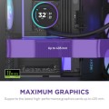 NZXT OBUDOWA H9 FLOW RGB+ MIDI TOWER Z OKNEM CZARNA - 2897760
