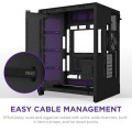 NZXT OBUDOWA H9 FLOW RGB+ MIDI TOWER Z OKNEM CZARNA - 2897764