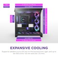 NZXT OBUDOWA H9 FLOW RGB+ MIDI TOWER Z OKNEM CZARNA - 2897759