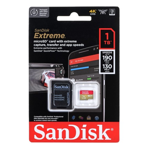 Karta SD MicroSD 1TB SanDisk Extreme SDXC inkl. Adapter - 2699302