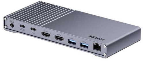Unitek Potrójna stacja dokująca USB4 40Gb/s,zasilacz 120W - 2898468