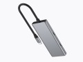 GEMBIRD 4-PORTOWY HUB USB 3.2 (GEN 2) TYPU C Z 4 PORTAMI A + C SZARY - 2898485