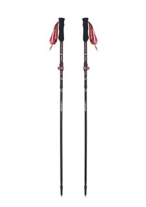 Kije trekkingowe składane VIKING Kettera Pro Lady Trekking 37-125cm, różowe