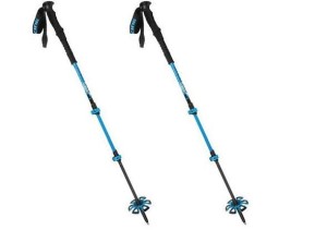 Kije skitourowe VIKING Vario Tour Skitouring 65-135cm, niebieskie