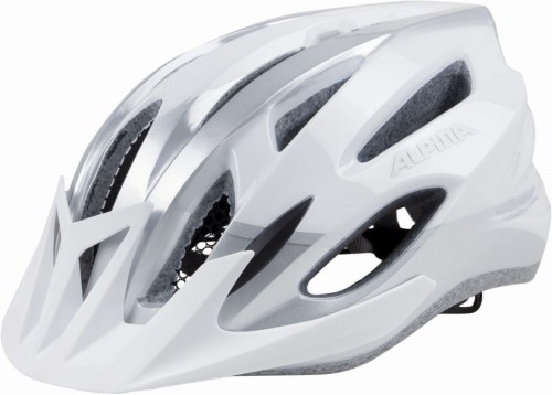 Kask rowerowy ALPINA MTB17 biało-srebrny 54-58 - 2900135