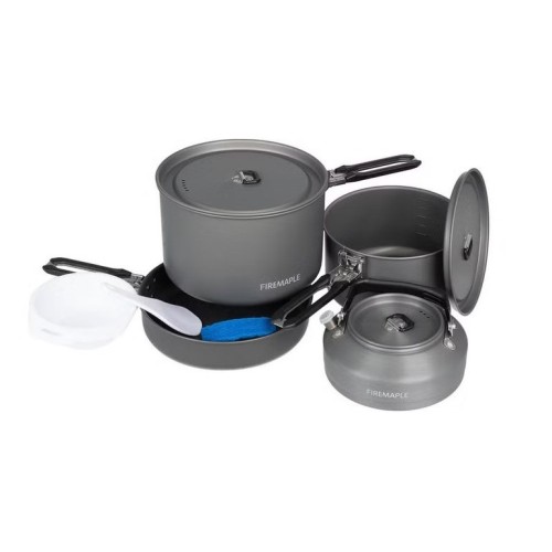 Zestaw naczyń feast 4-black FIRE-MAPLE - 2900771