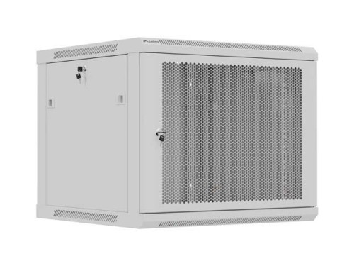 LANBERG SZAFA INSTALACYJNA RACK WISZĄCA 19" 9U 600X600 SZARA DRZWI PERFOROWANE (FLAT PACK) - 2872713