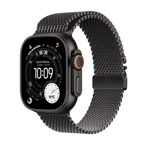 Apple Watch Ultra 3 OLED 49 mm Cyfrowy 422 x 514 px Ekran dotykowy 5G Czarny Wi-Fi GPS - 2902684