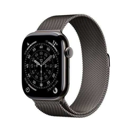Apple Watch Series 11 OLED 46 mm Cyfrowy 416 x 496 px Ekran dotykowy 5G Tytan Wi-Fi GPS - 2902706