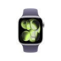 Apple Watch Series 11 OLED 42 mm Cyfrowy 374 x 446 px Ekran dotykowy 5G Srebrny Wi-Fi GPS - 2902708