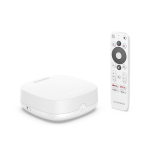 Thomson Streaming Box Plus 270W Biały 4K Ultra HD 32 GB Wi-Fi LAN