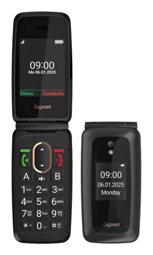 Gigaset GL795 7,11 cm (2.8") 142 g Czarny Telefon dla seniora - 2904240
