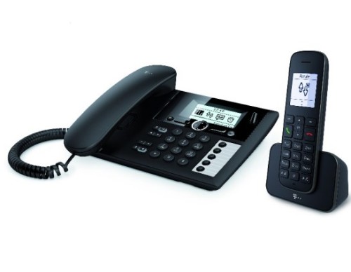 Telekom Sinus PA 207 Plus 1 Telefon analogowy/DECT Nazwa i identyfikacja dzwoniącego Czarny - 2904335