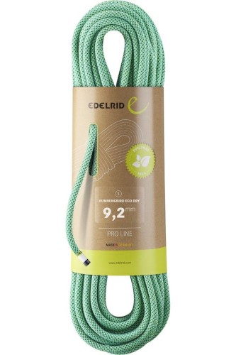 Lina hummingbird eco dry 9,2mm 60m icemint-citrus EDELRID - 2904450