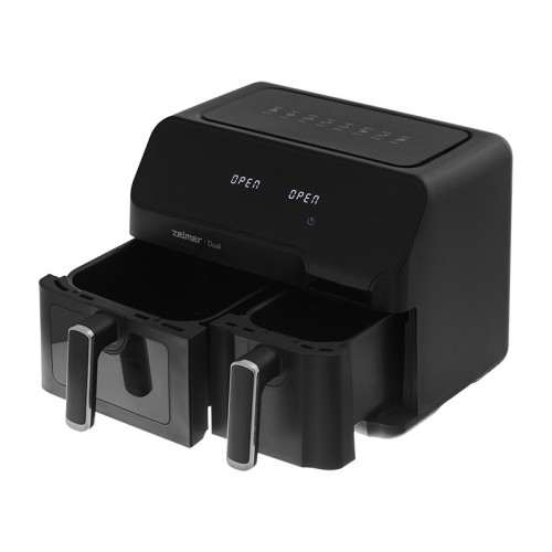 Frytkownica beztłuszczowa Air Fryer ZELMER ZAF900 5,5l Dual z podwójnym koszem (OUTLET) - 2888617