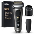 Braun Series 9 Pro+ 9565cc Wet & Dry Golarka foliowa Przycinarka Metaliczny - 2888679