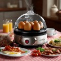 GREENBLUE AUTOMATYCZNY JAJOWAR, MOC 400W, DO 7 JAJ, MIARKA, 220-240V~, 50 HZ GB572 - 2888744