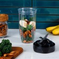 NutriBullet NB1206DGCC blender 0,9 l Blender stołowy 1200 W Czarny, Przezroczysty - 2105945