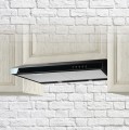 Okap podszafkowy AKPO WK-7 K GLASS 60 CZARNY/CZARNE SZKŁO (600mm; kolor czarny) - 2889341