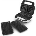 Tefal Snack XL SW7011 toster 850 W Biały, Stal nierdzewna - 1882674