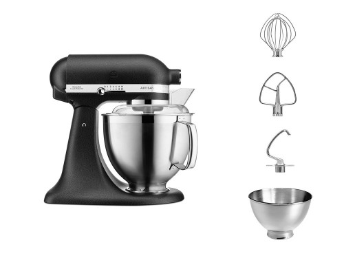 KitchenAid ARTISAN 5KSM185PS robot kuchenny 300 W 4,8 l Czarny - 2889467