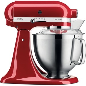 KitchenAid Artisan 5KSM185PS robot kuchenny 300 W 4,8 l Czerwony