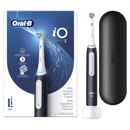Oral-B 8006540731536 szczoteczka elektryczna Dorosły Obrotowo-pulsacyjna szczoteczka do zębów Czarny, Biały - 2889738