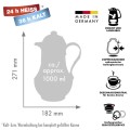 ROTPUNKT DZBANEK TERMOS, 1,0 L, IVORY (ECRU) 230/I - 2889860