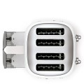 Skrudintuvas Smeg na 4 kromki, balta - 2889873
