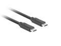 LANBERG KABEL USB-C M/M 3.2 GEN2 1.8M 10GB/S PD100W CA-CMCM-32CU-0018-BK - 1125005