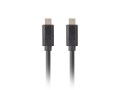 LANBERG KABEL USB-C M/M 3.2 GEN2 1.8M 10GB/S PD100W CA-CMCM-32CU-0018-BK - 2890267