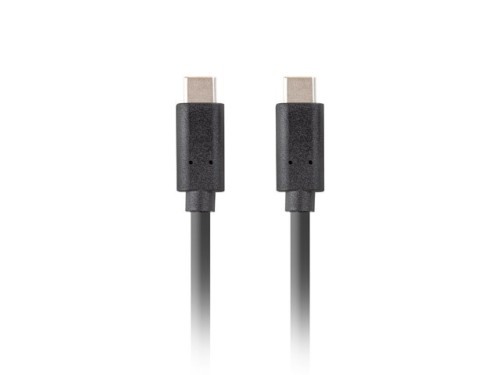 LANBERG KABEL USB-C M/M 3.2 GEN2 1.8M 10GB/S PD100W CA-CMCM-32CU-0018-BK - 1125005