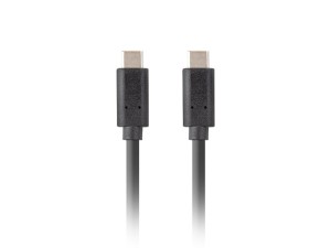 LANBERG KABEL USB-C M/M 3.2 GEN2 1M 10GB/S PD100W CA-CMCM-32CU-0010-BK