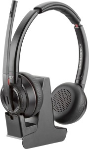 Słuchawki POLY Savi 8220 UC z certyfikatem Microsoft Teams DECT 1880–1900 MHz USB-A