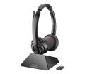 POLY Zestaw słuchawkowy Savi 8220 UC z certyfikatem Microsoft Teams DECT 1880–1900 MHz USB-A - 2741751