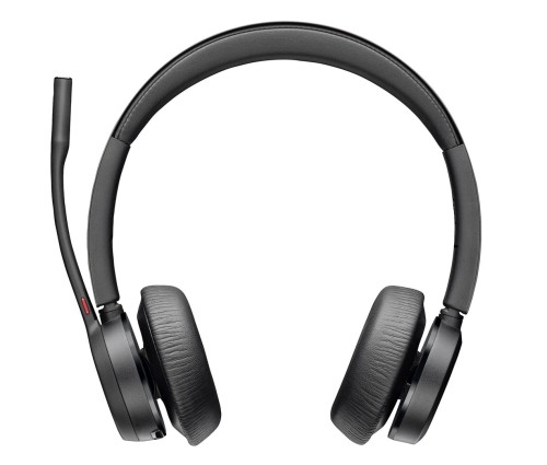 POLY Zestaw słuchawkowy Voyager 4320-M z certyfikatem Microsoft Teams + adapter BT700 + stacja ładująca - 2035008