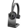 POLY Zestaw słuchawkowy Voyager 4310-M z certyfikatem Microsoft Teams USB-C + adapter BT700 + stacja ładująca - 2636273