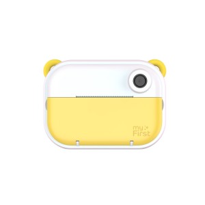 Aparat natychmiastowy myFirst Camera Insta Wi dla dzieci z drukarką i możliwością drukowania etykiet, ekranem 2.4" IPS, z podwójnym obiektywem 12 MP (yellow)