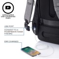 XD DESIGN PLECAK ANTYKRADZIEŻOWY BOBBY HERO SMALL SZARY P/N: P705.702 - 820993