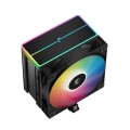 DeepCool AG500 BK ARGB V2 Procesor Chłodnica powietrza 11,9 cm Czarny - 2719214
