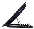 Podstawka chłodząca pod notebook VAKOSS LF-1860AL (17.x cala; 1 wentylator; HUB) - 2890690