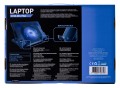 Podstawka chłodząca pod notebook VAKOSS LF-1860AL (17.x cala; 1 wentylator; HUB) - 2245263