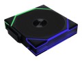 Wentylator Lian Li UNI FAN TL Wireless LCD Lüfter, ARGB, PWM - 120 mm, czarny - 2678384