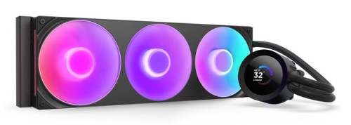 NZXT CHŁODZENIE WODNE KRAKEN PLUS 360 RGB LCD CZARNE - 2662634