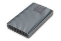 Obudowa/Stacja klonująca USB 3.1 Typ C na dyski SSD M.2 NVMe 20 Gbps aluminiowa, beznarzędziowa - 2875751