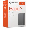 Dysk zewnętrzny HDD Seagate Basic (5TB; 2.5"; USB 3.2 Gen 1; STJL5000400) - 2890949