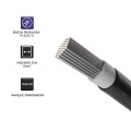 Kabel solarny fotowoltaiczny Qoltec | 6mm2 | 100m | czarny - 1323201
