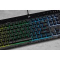Korsarz | Gumowa kopuła | K55 RGB PRO | Klawiatura do gier | Klawiatura do gier | Światło LED RGB | Stany Zjednoczone | Przewodowe | Czarny - 2742942