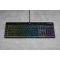 Korsarz | Gumowa kopuła | K55 RGB PRO | Klawiatura do gier | Klawiatura do gier | Światło LED RGB | Stany Zjednoczone | Przewodowe | Czarny - 2742947